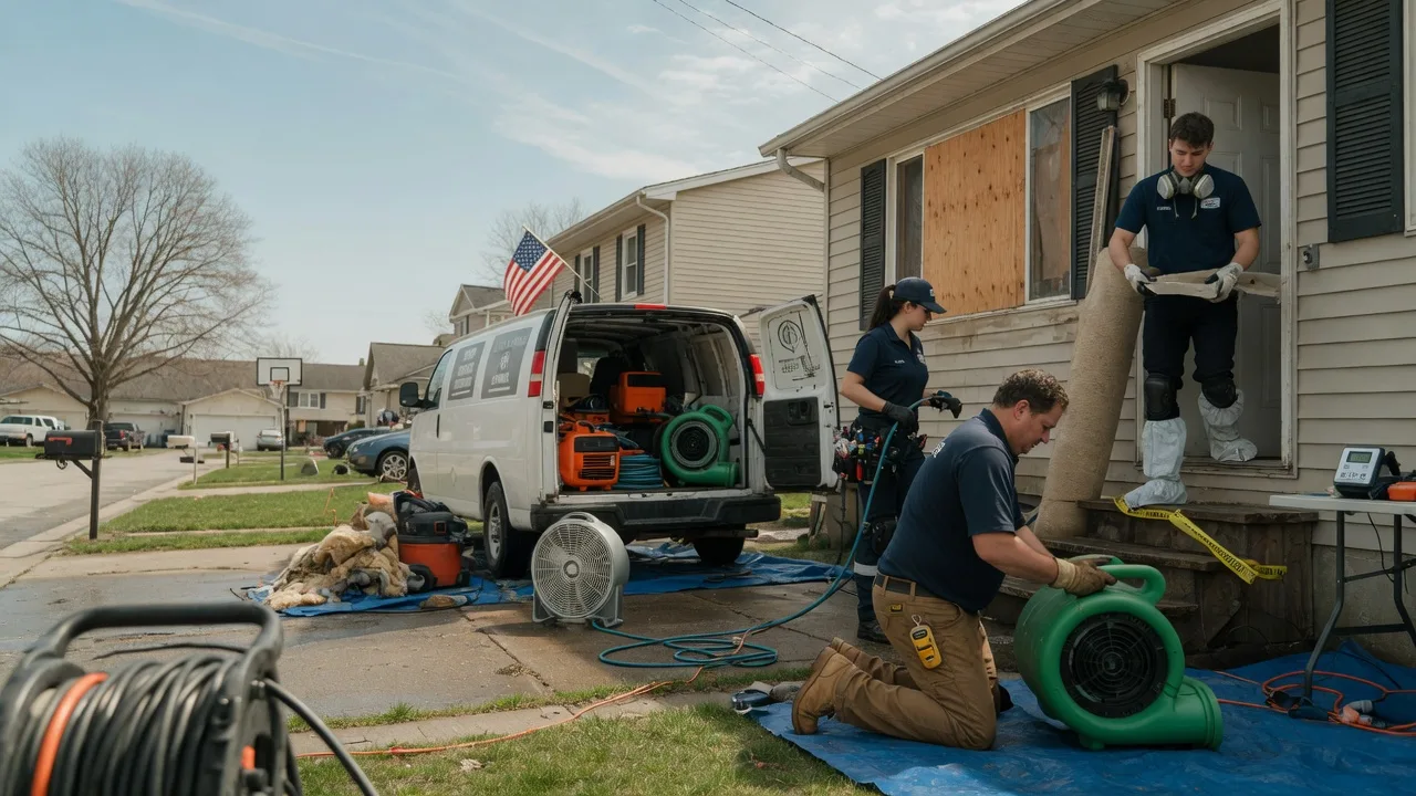 Water Damage Restoration in Forksville, PA near me